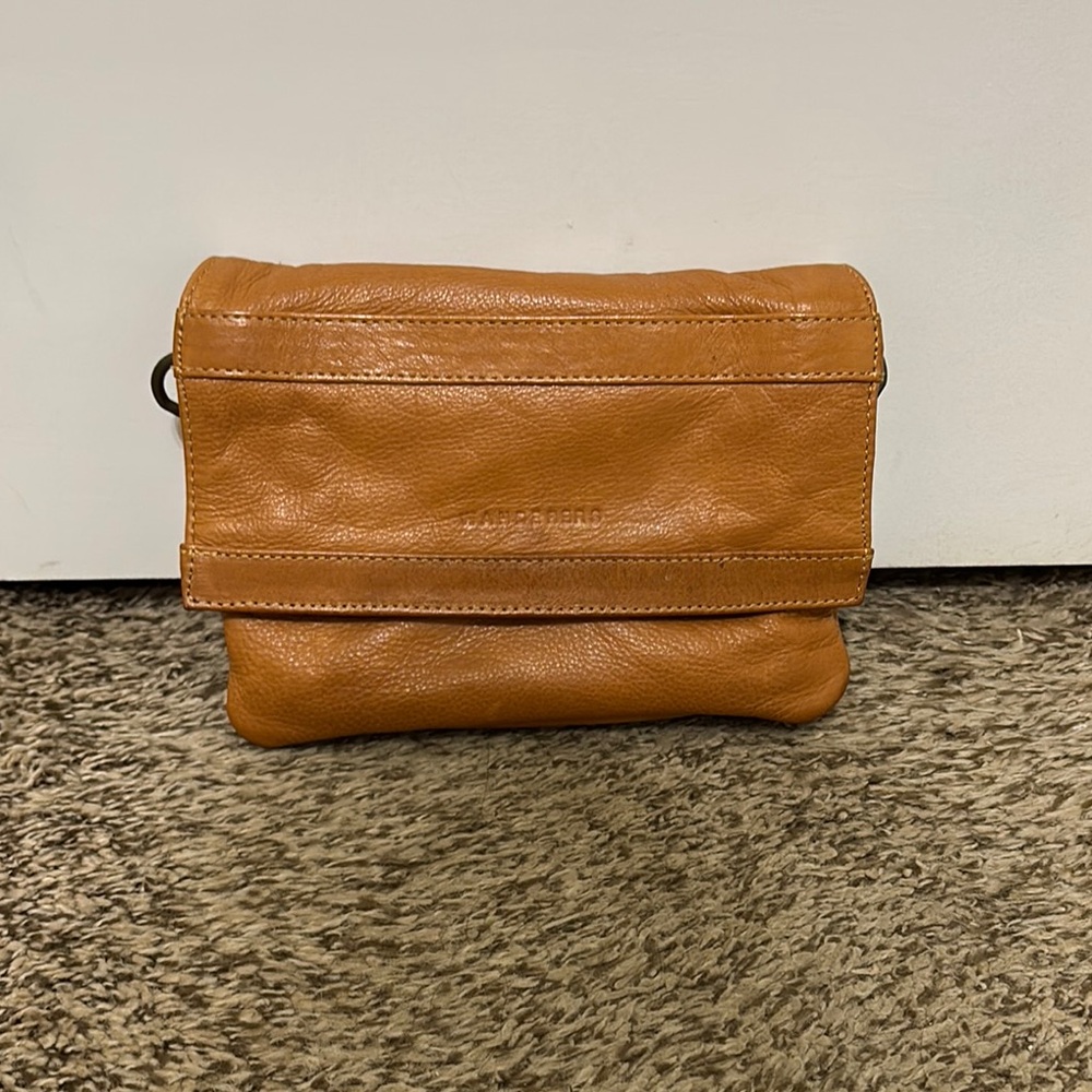 Wanderers Tan Leather Crossbody Bag